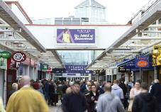 45pm New Brighton situated at the heart of Birkenhead, pyramids shopping centre boasts over 150 stores.