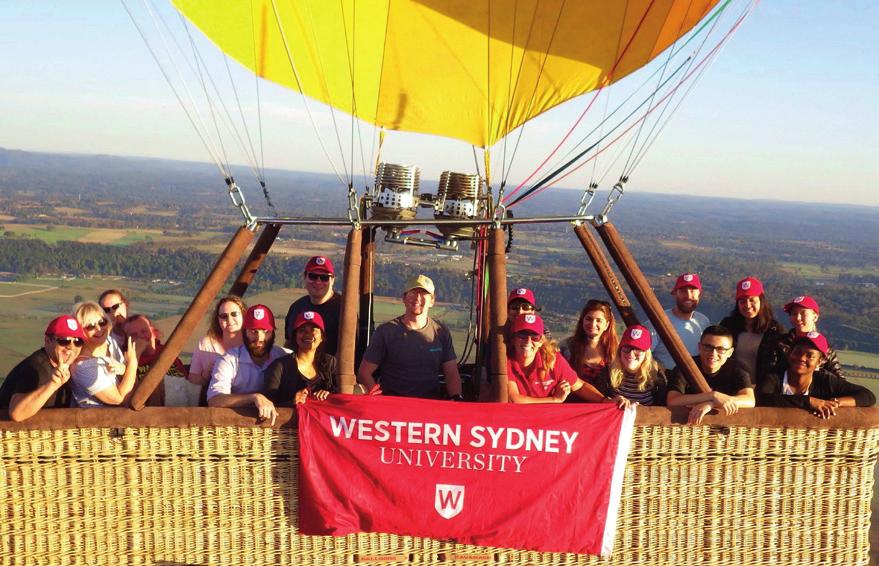 GROW AS A PERSON As a Study Abroad or Exchange student at Western Sydney University, you ll be part of a dynamic community.