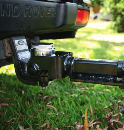 NUTS & BOLTS THIS PAGE With the ability to face up, level, down, and rotate a full 360 degrees, the Hitch-Ezy offers everything an off-roader could wish for.