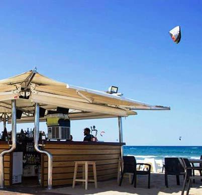 Until 16 th September Beach bars Oliva s beach bars return for another year!