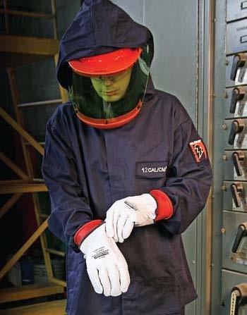 ARC FLASH PROTECTION JACKET AND OVERPANTS KITS 8 & 12 CAL/CM 2 HRC 2 t SALISBURY PRO-WEAR ARC FLASH PROTECTION JACKET KITS AND OVERPANTS kits are clothing kits containing an arc flash jacket with