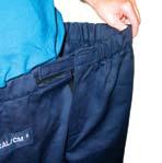 cost-effective way to maximize protection Loose design and flared legs make it easy to put on and take off over existing work clothing. Elastic waistband for maximum comfort.