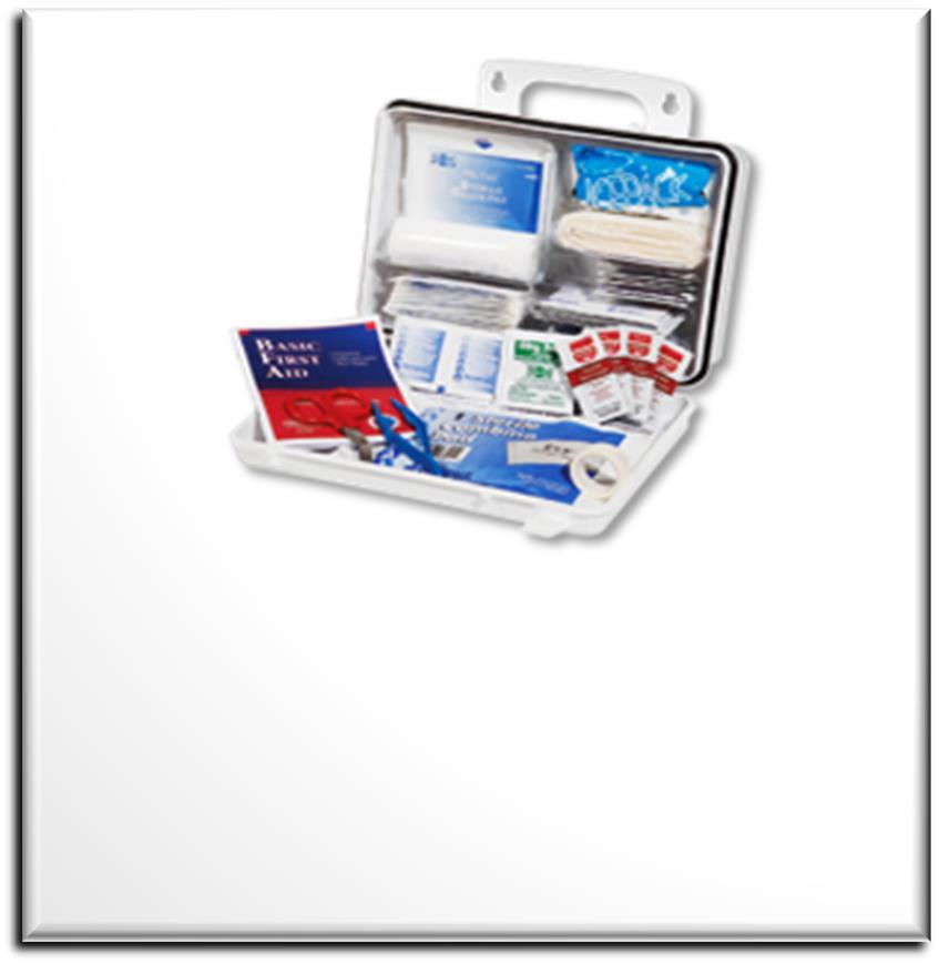 FEDERAL KITS #FW7052 Includes: ( 8x5x3 inch box) For the transportation industry across Canadian Use this Federal First Aid Kit throughout all 10 Canadian