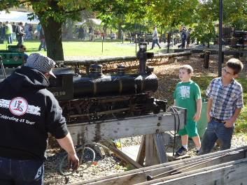 -A Lesson in Live Steam- By John Le Forestier During the weekend of Sept.