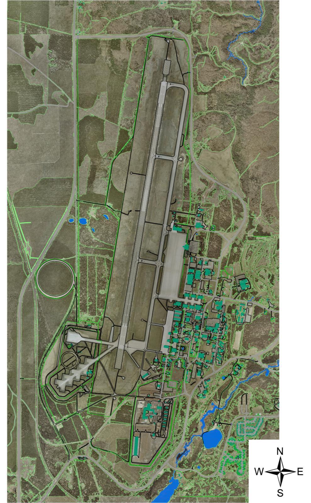 Figure 3-1 General Airport Layout Source: Mead & Hunt, Inc.
