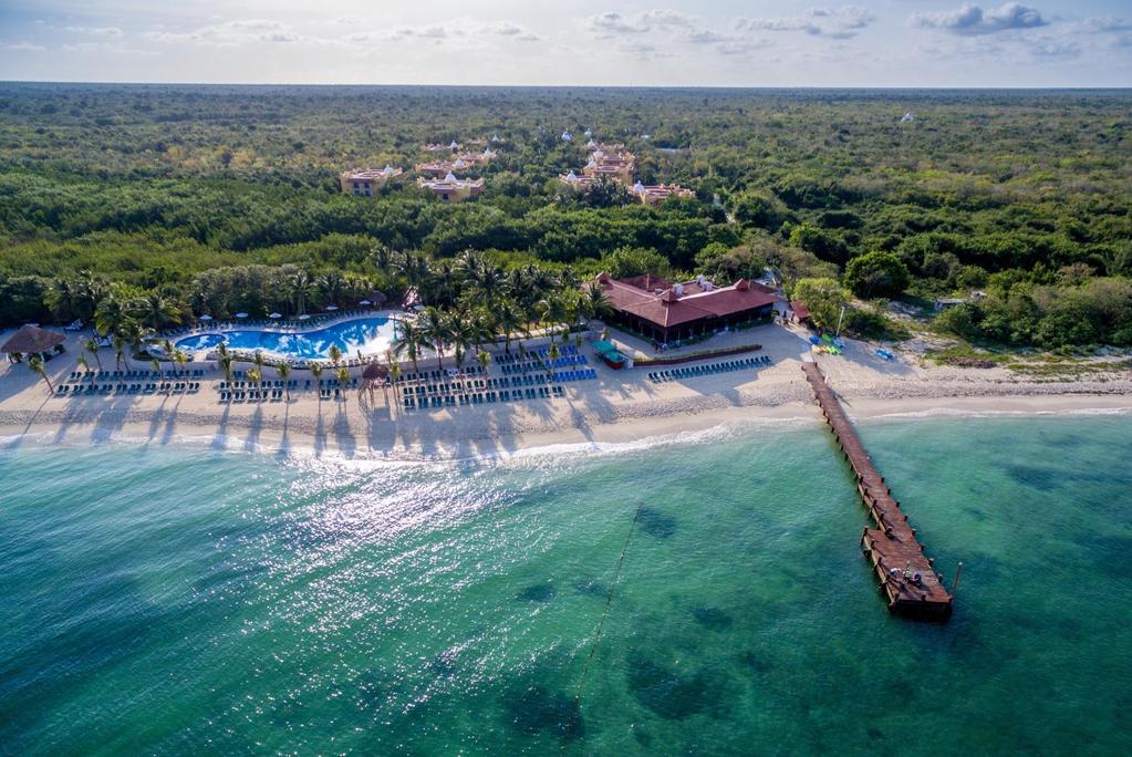 An authentic Mexican hacienda on the best beach in Cozumel. Located in the southern part of Cozumel Island, on the magnificent San Francisco Beach with white sand.