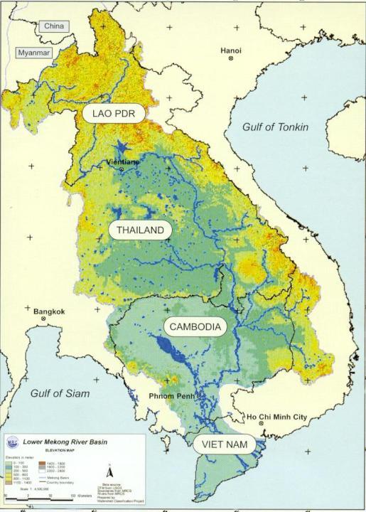 SREPOK RIVER BASIN Located within Mekong river basin (Sub-region 7V)