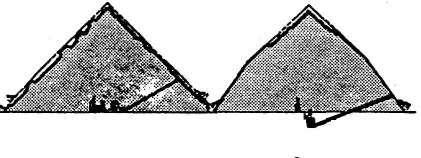 Nikada dovršena piramida u Aboo Roash Piramida u Zowyet EL Arrian Piramida u Reegehu Sjeverna/Neuserina Srednja piramida u Abusiru Velika piramida u Abusiru Mala piramida u Abusiru Piramida br.