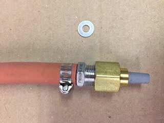 The shims are to ensure the nozzle fits tightly into the holder. I have found that different types and makes of nozzles are all slightly different in diameter.
