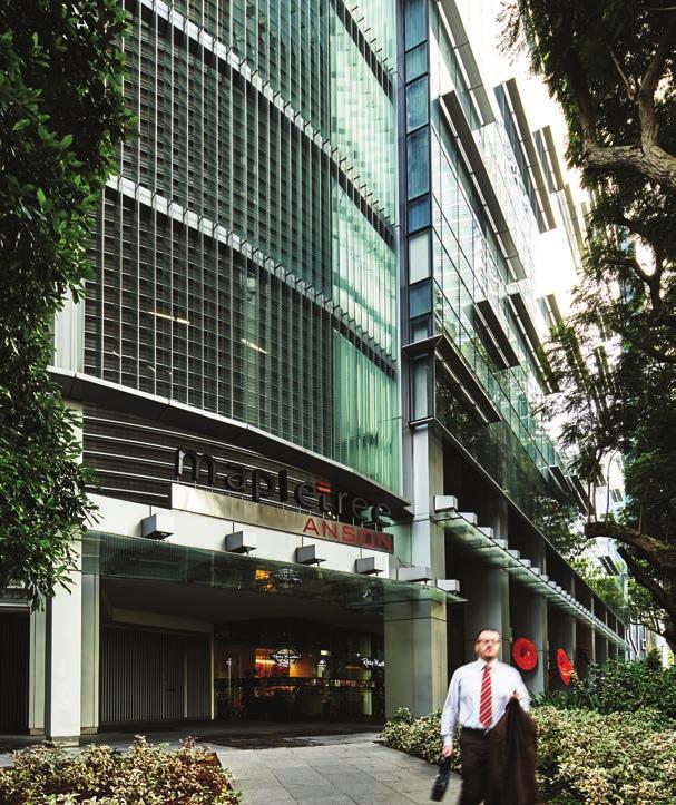 The building has a strong tenant base of quality and well-known MNCs including Goldman Sachs, Sumitomo Corporation and Yahoo! Southeast Asia.
