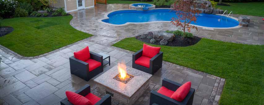AnF ASSEMBLE and FINISH FIRE PIT ENCLOSURES FEATURES Available in round, square and linear styles Simple assembly, typically around 30 minutes or