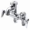 Sink Wall-mount faucet with bottom support brace, vacuum breaker and 8 centers B-0665-BSTP Service Sink Wall-mount faucet with top support bracket, vacuum breaker and 8