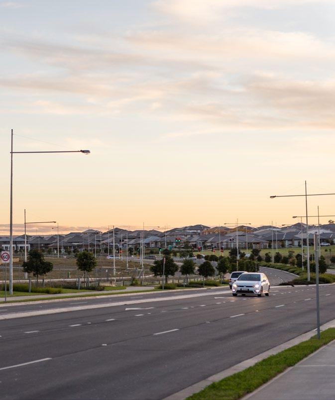 4 Transport projects underway in Western Sydney About this chapter This chapter provides an overview of the Australian and NSW government s significant investments in road, bus and rail