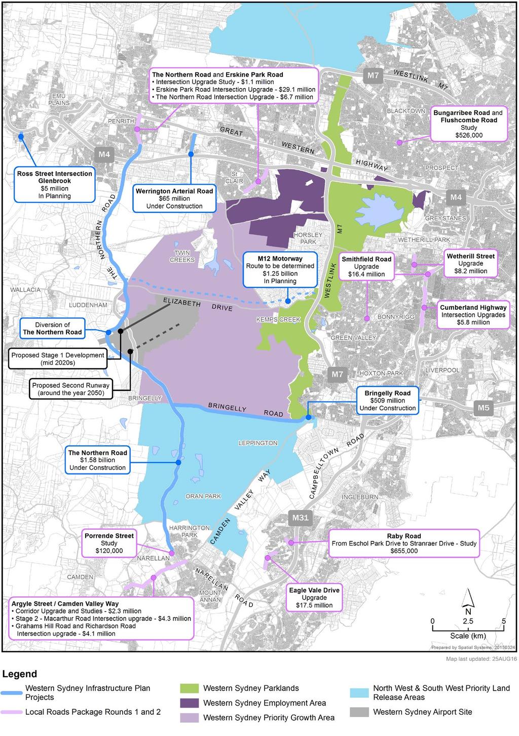 Figure 6 Western Sydney Infrastructure Plan 16