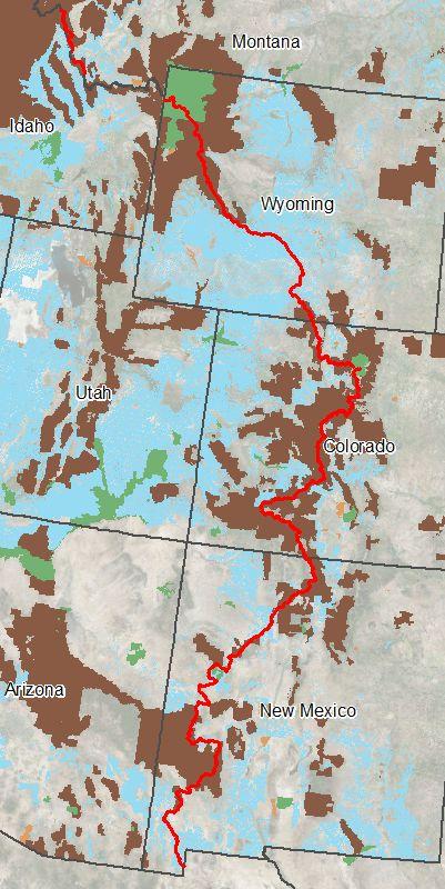 + An Overview of Trail Collaboration Efforts Continental Divide