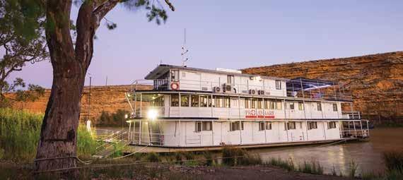 18 Murray River Cruising Murray River Highlights MV Proud Mary $157 $152 concession $80 per child AS23 Full Day Tour Monday and Friday at 9.15am Adelaide hotels 5.