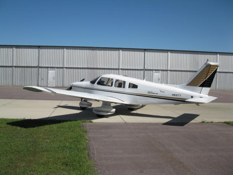 Piper Archer N81977 Vref valuation using current airframe, engine, and avionics.