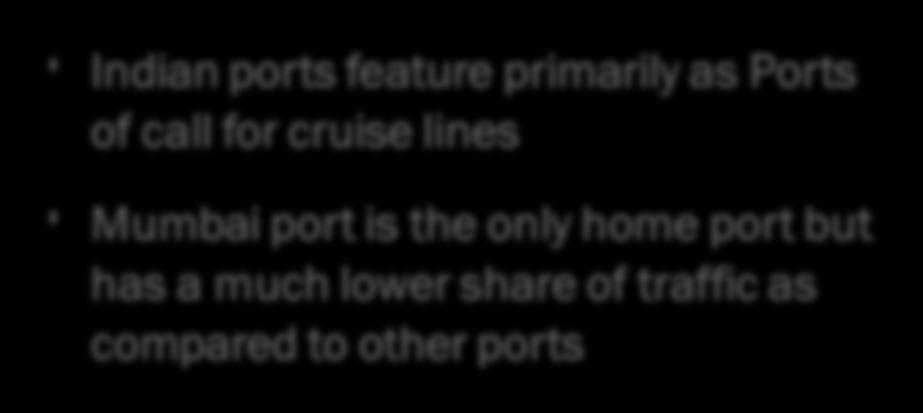 home port location 90% of direct spend is