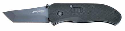 Partially Serrated Edge MANUAL #1250 - Plain Edge #1255 - Partially Serrated Edge ASSISTED #1350 - Plain Edge #1355 - Partially Serrated Edge with patented TRACKLOCK TECHNOLOGY ORIGINAL TANTO The
