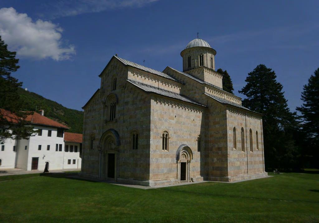Visoki Dečani Monastery training sessions across Kosovo.