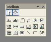 Sva tri dodatna pomoćna ekrana uključuju se na izborniku [View] ili u na alatnoj traci na vrhu ekrana odabirom ikona za Properties, za Toolbox i za Field List.