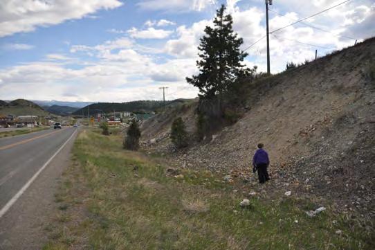 Site 2: Near Augusta Site 1: Montana City Road side sites Road cuts make an excellent rockhounding location.