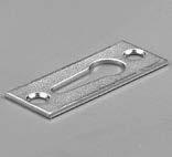 1-1/4" Finish: Zinc (ZC) Packed: 100 per carton Hinges 472 ANO Steel Support Hinge Size: 6"