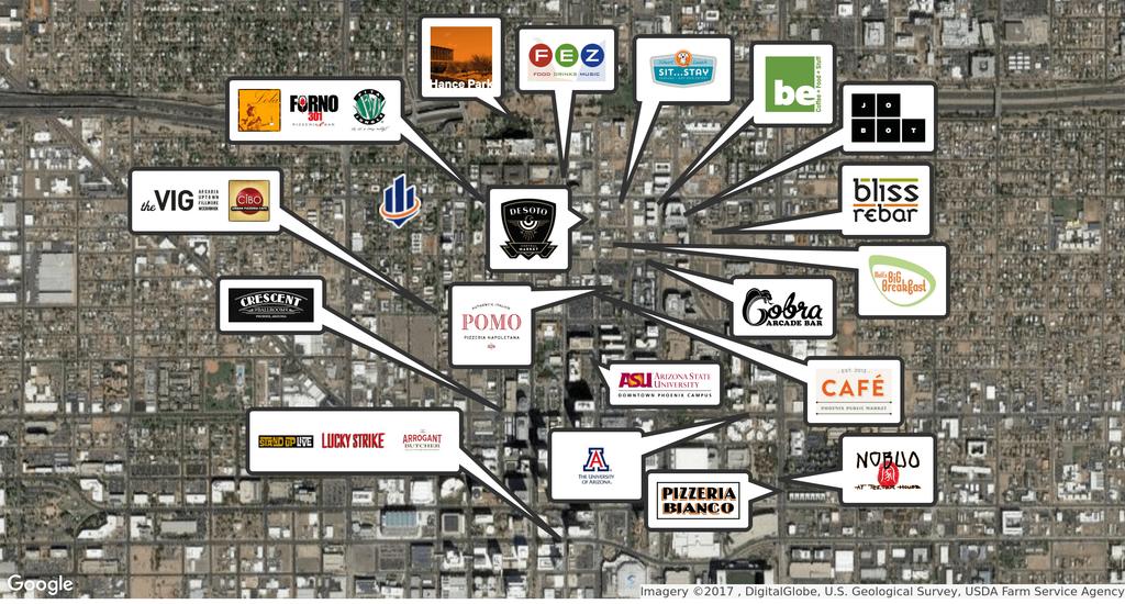 Retailer Map THE TEAPOT - BUSINESS AND REAL ESTATE FOR SALE 818 N.