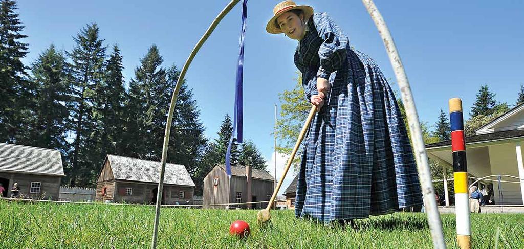 Did you know Approximately 200 historical interpreters bring history to life for Fort Nisqually Living History Museum s 40,000 annual visitors.