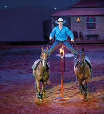 Souvenir stockman's hat Australian Outback Spectacular s Spirit of the Horse brings to life this