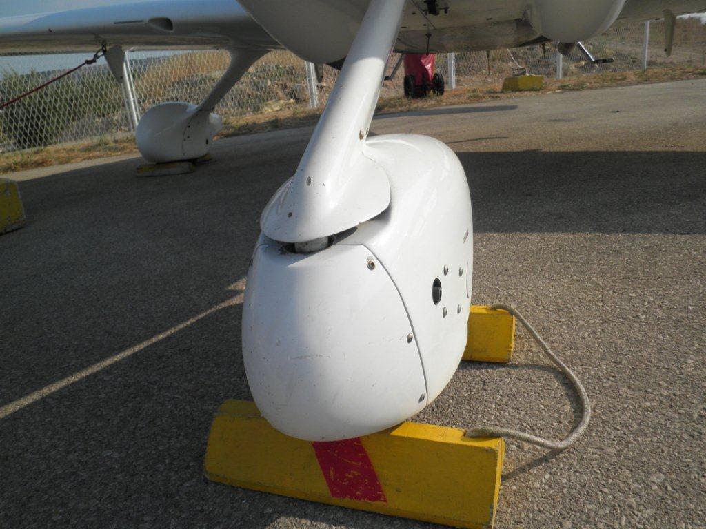 Damage to the propeller