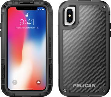 C42150-001A-BKLG Pelican Protector + AMS for iphone 9 - Black/Light Gray $50.00 C37150-001A-BKLG Pelican Protector + AMS for iphone X 2018 - Black/Light Gray $50.