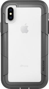 00 C43030-001A-CLCG Pelican Voyager for iphone X Plus - Clear/Gray $60.