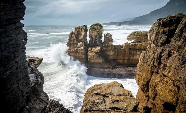 Day 4 Westport to Franz Josef Depart Westport and travel to the famous Pancake Rocks and Blowholes (Punakaiki Rocks) which were formed under the sea 30 million years ago.