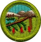 Scouts need to bring leather gloves and a pocket knife. Knots, lashings and splices will help Scouts complete a pioneering project. Pioneering is a two hour merit badge.