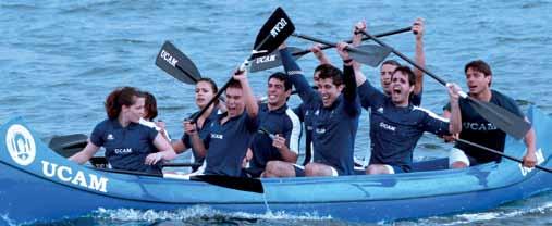 MURCIA AND THE MAR MENOR UCAM s canoeing team The region of Murcia is located in the South-East of Spain, between Valencia, Andalucia and the Mediterranean Sea.