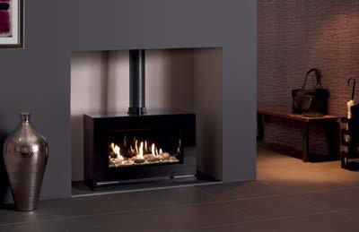 Providing a captivating flame picture, this stylish stove features a choice of stunning fuel effects to enhance the visuals.