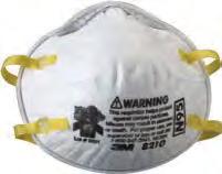 Adjustable noseclip and nose foam. 20 per box. 8 boxes per case. MCO 07023 Case H. N95 8212 Particulate Respirators Ideal for welding, torch cutting, brazing, soldering and metal pouring.
