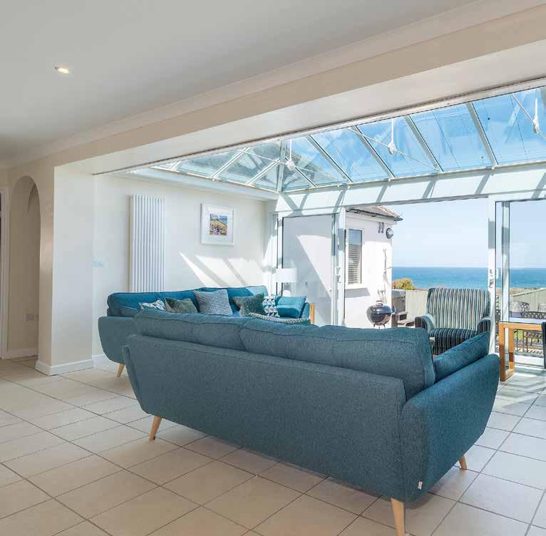 SITUATION A short distance to the south of Newquay on the breathtaking north Cornish coastline, and sit near the end of West Pentire headland, which separates the beautiful sandy beaches of Crantock