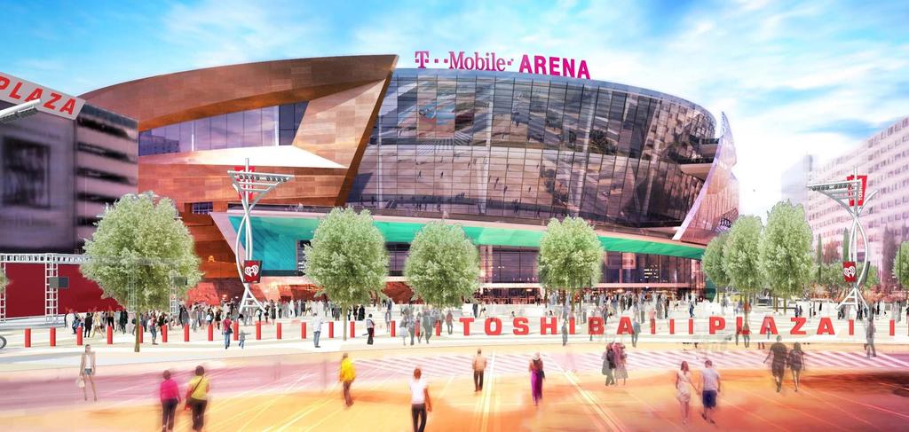 Customer Appreciation Event The T-Mobile Arena features, Cisco StadiumVision which will help set a new standard for digital entertainment.