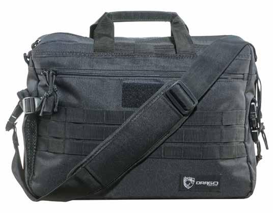 Tactical Laptop Briefcase Keep yourself and your belongings safe. Built to secure your holster, laptop, and work files.
