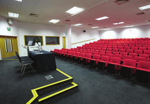 fully equipped with a high standard of audio visual