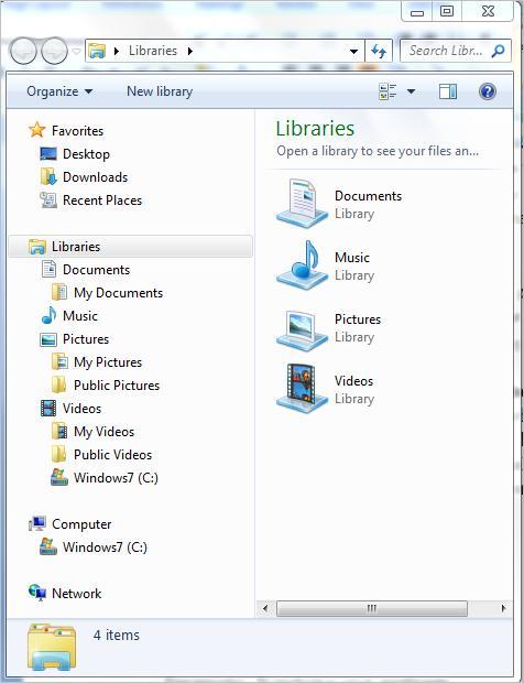 Krećite se između prozora i fascikli 8. Krećite se između prozora i fascikli Windows 7 koristi sistem hijerarhijskog skladištenja podataka.