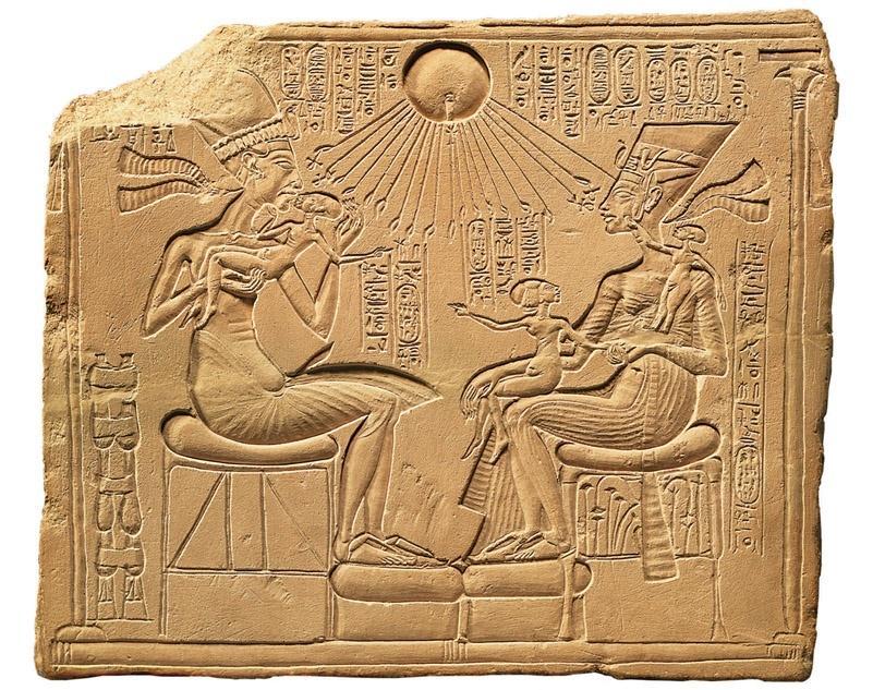 Akhenaten and his Family,