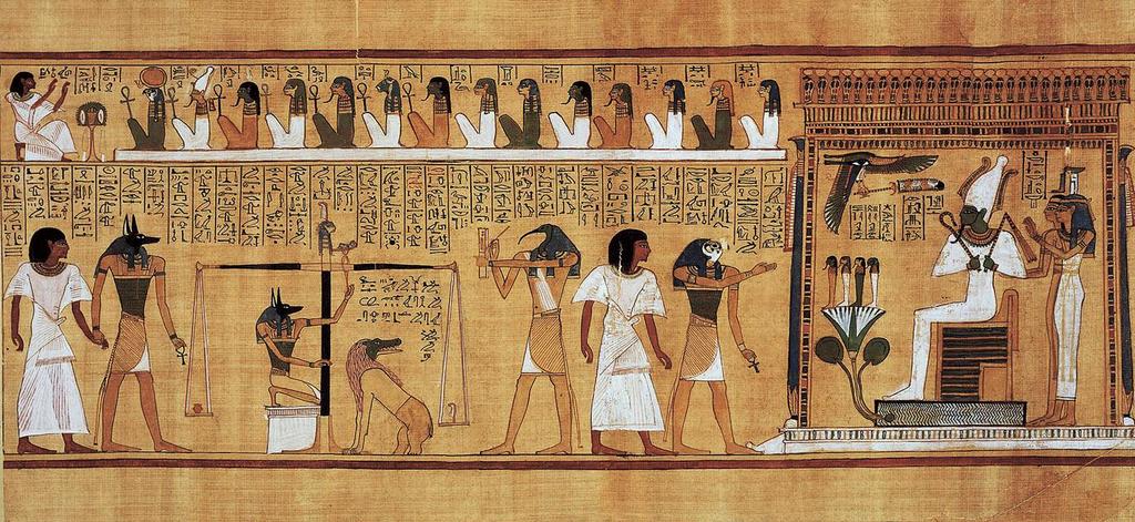 Judgment of Hunefer before Osiris, Book of the