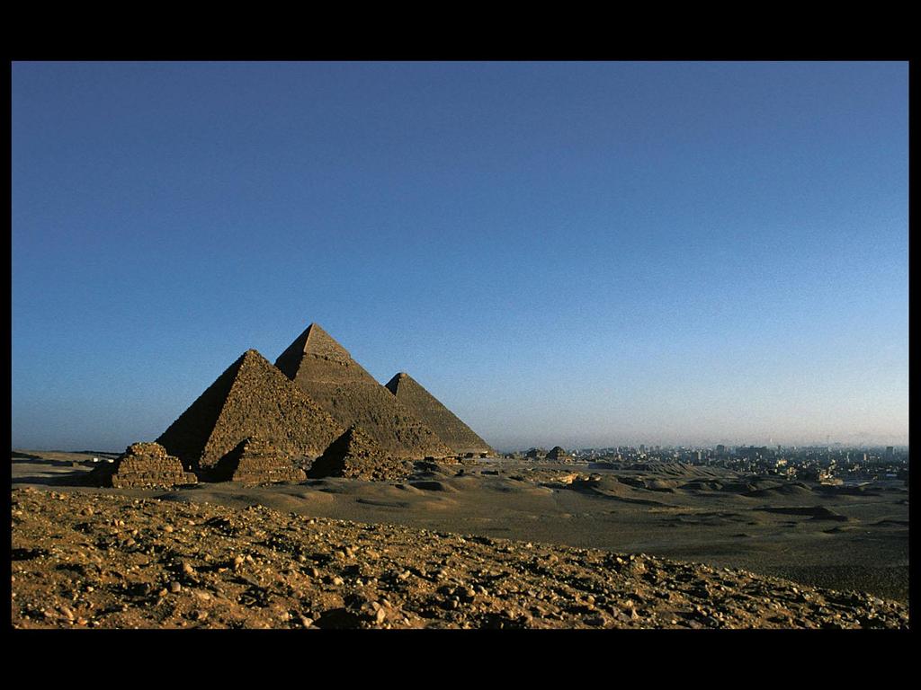 Great Pyramids, Giza,
