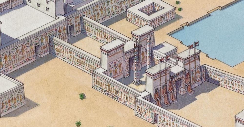 Temple of Amun at Karnak, New Kingdom,