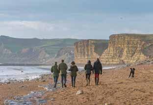 The village is well-known for its enviable position on the Jurassic Coast with its iconic sandstone cliffs and the rolling countryside that surrounds it.