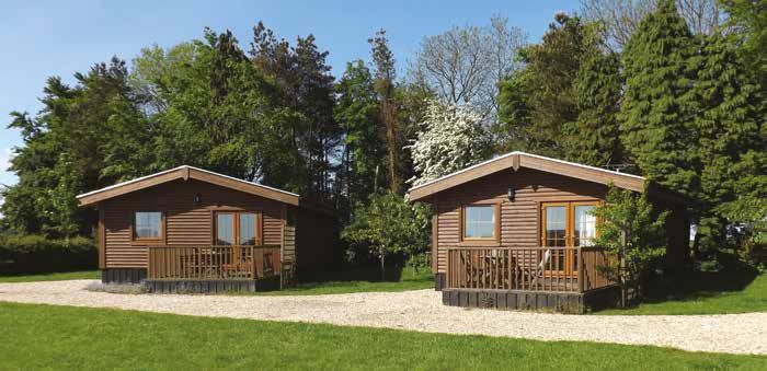 The Lodges Set at the far end of Lancombe s grounds, the three lodges rest on the edge of our