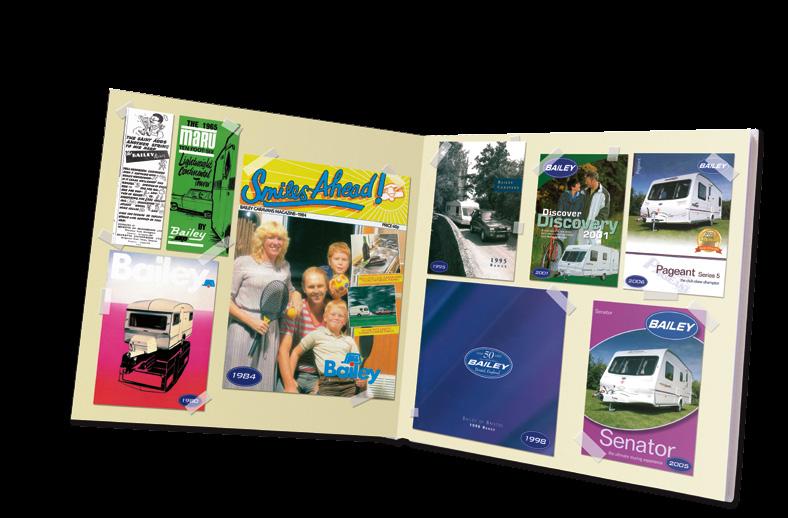 A LITTLE BIT ABOUT BAILEY It s a big family adventure that s been going since 1948. WE JUST enjoy WANT PEOPLE TO CARAVANNING AS MUCH AS WE DO! Nick Howard. Managing Director.
